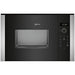 Neff N50 HLAWD53N0B 900W Microwave - Black w/Steel Trim - Unbeatable Bathrooms