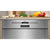 Neff N50 S145HTS01G S/I 13 Place Dishwasher - Brushed Steel - Unbeatable Bathrooms