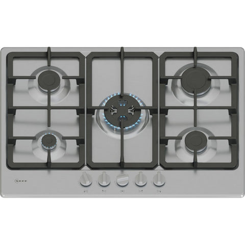 Neff N50 T27GKQ8N0 75cm Gas Hob - St/Steel - Unbeatable Bathrooms