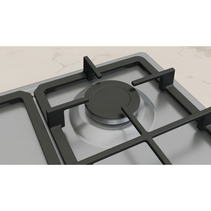 Neff N50 T27GKQ8N0 75cm Gas Hob - St/Steel - Unbeatable Bathrooms