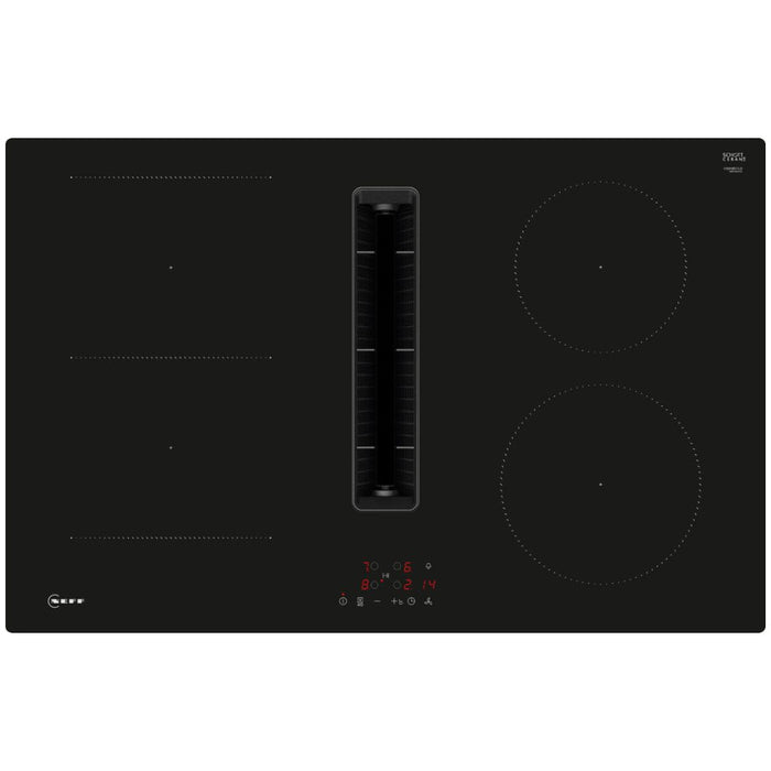 Neff N50 V58NBS1L0 80cm Venting Induction Hob - Black - Unbeatable Bathrooms