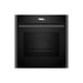 Neff N70 B24CR31G0B Single Electric Oven - Black w/Graphite Trim - Unbeatable Bathrooms
