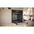 Neff N70 B24CR31G0B Single Electric Oven - Black w/Graphite Trim - Unbeatable Bathrooms