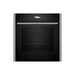 Neff N70 B24CR71G0B Single Pyrolytic Oven - Black w/Graphite Trim - Unbeatable Bathrooms