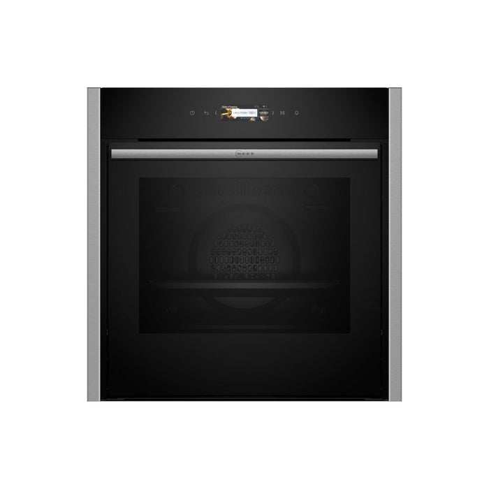 Neff N70 B54CR31G0B Single Slide & Hide Electric Oven - Unbeatable Bathrooms