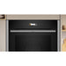 Neff N70 B54CR71N0B Single Slide & Hide Pyrolytic Oven - Black w/Steel Trim - Unbeatable Bathrooms