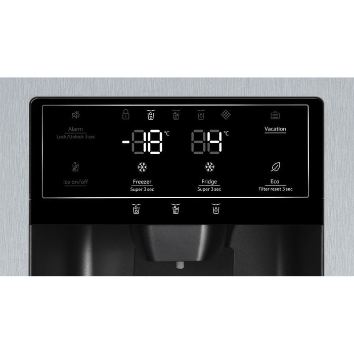 Neff N70 KA3923IE0G F/S Frost Free American Fridge Freezer - St/Steel - Unbeatable Bathrooms