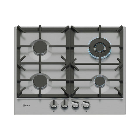 Neff N70 T26CIH8N0 60cm Gas Hob - St/Steel - Unbeatable Bathrooms