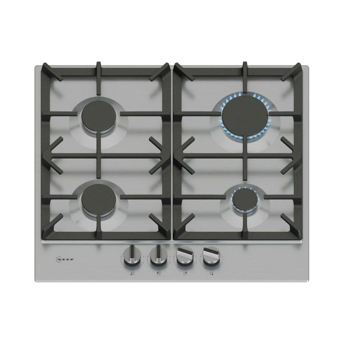 Neff N70 T26CIP8N0 60cm Gas Hob - St/Steel - Unbeatable Bathrooms