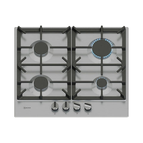 Neff N70 T26CIP8N0 60cm Gas Hob - St/Steel - Unbeatable Bathrooms
