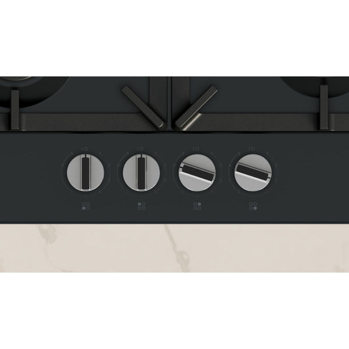 Neff N70 T26CIP8S0 60cm Gas Hob - Black - Unbeatable Bathrooms