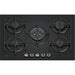 Neff N70 T27CPIQ4S0 75cm Gas Hob - Black - Unbeatable Bathrooms