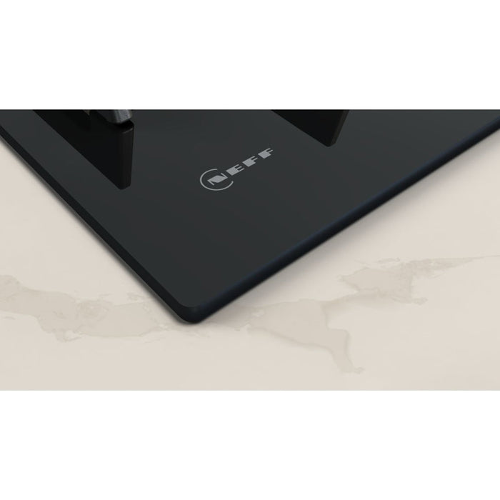 Neff N70 T27CPIQ4S0 75cm Gas Hob - Black - Unbeatable Bathrooms