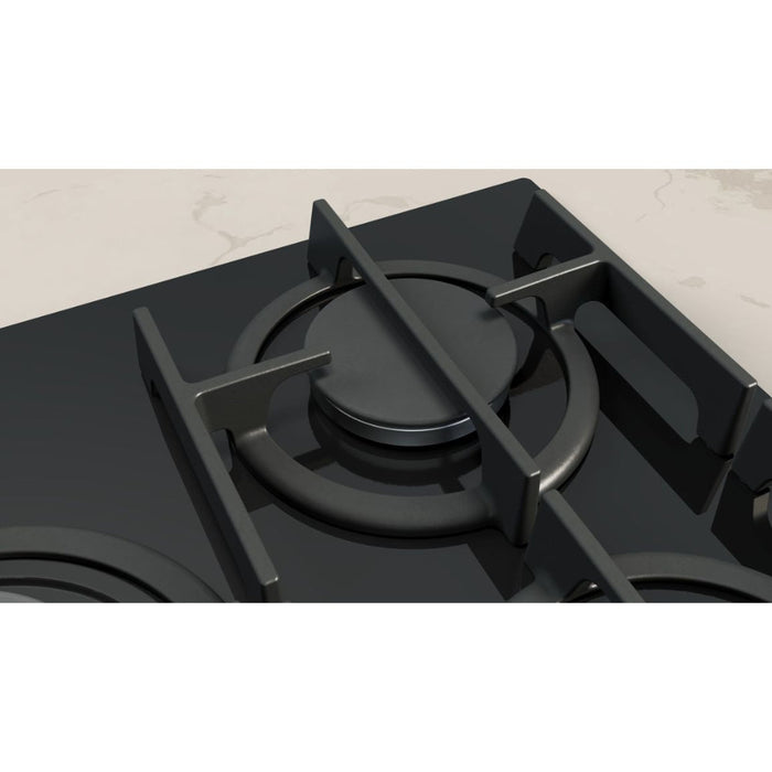 Neff N70 T27CPIQ4S0 75cm Gas Hob - Black - Unbeatable Bathrooms