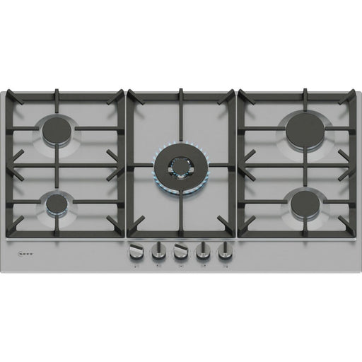 Neff N70 T29CIR8N0 90cm Gas Hob - St/Steel - Unbeatable Bathrooms