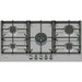 Neff N70 T29CIR8N0 90cm Gas Hob - St/Steel - Unbeatable Bathrooms