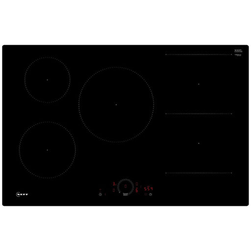 Neff N70 T58PHW1L0 80cm Induction Hob - Black Glass - Unbeatable Bathrooms
