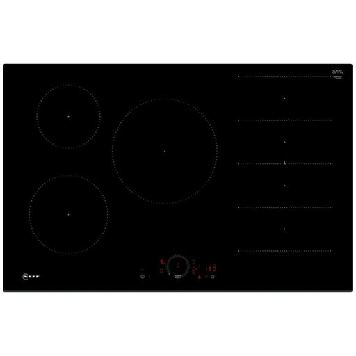 Neff N70 T68FHV4L0 80cm Induction Hob - Black Glass - Unbeatable Bathrooms