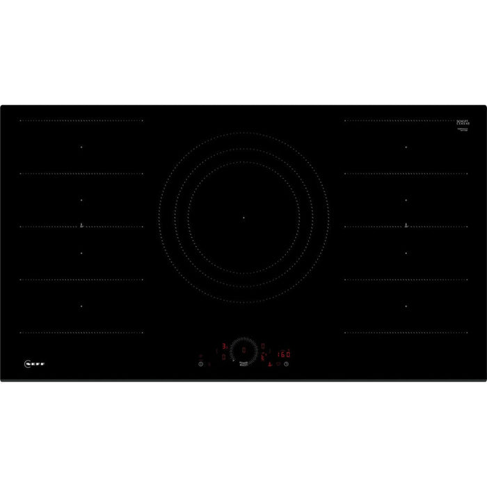 Neff N70 T69FHV4L0 90cm Flex Induction Hob - Black Glass - Unbeatable Bathrooms