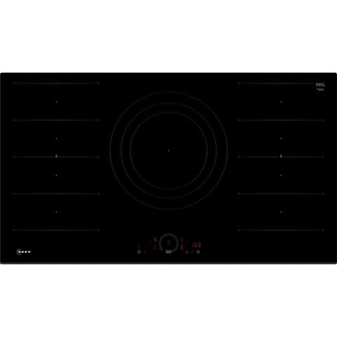Neff N70 T69FHV4L0 90cm Flex Induction Hob - Black Glass - Unbeatable Bathrooms