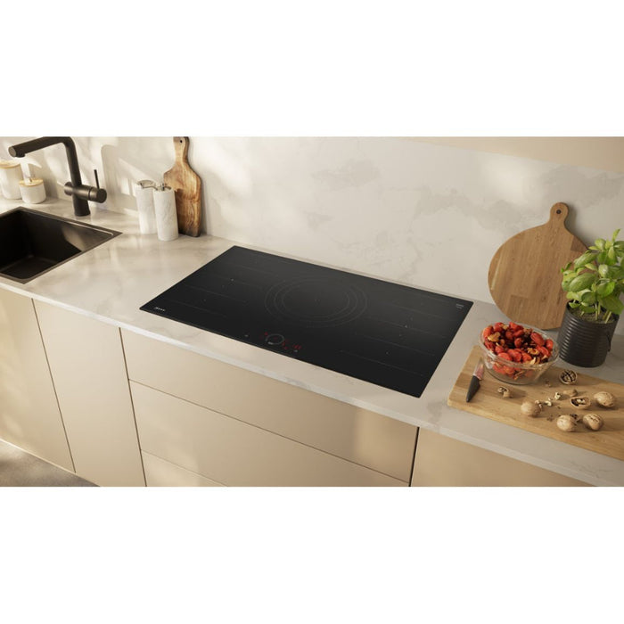 Neff N70 T69FHV4L0 90cm Flex Induction Hob - Black Glass - Unbeatable Bathrooms