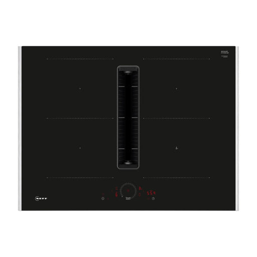 Neff N70 V57THQ4L0 70cm Venting Combi Induction Hob - Black & St/Steel - Unbeatable Bathrooms