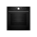Neff N90 B64FT53G0B Single Slide & Hide Electric Oven w/Steam - Black w/Graphite Trim - Unbeatable Bathrooms