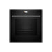 Neff N90 B64VS71G0B Single Slide & Hide Pyrolytic Oven w/Steam - Black w/Graphite Trim - Unbeatable Bathrooms