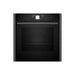 Neff N90 B64VT73G0B Single Slide & Hide Pyrolytic Oven w/Steam - Black w/Graphite Trim - Unbeatable Bathrooms