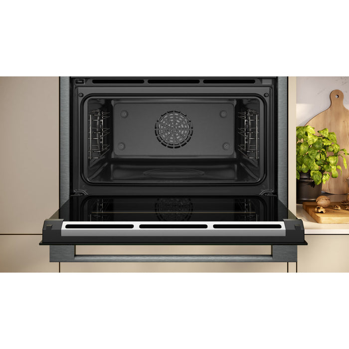 Neff N90 C24FS31G0B Compact Oven w/Steam - Black w/Graphite Trim - Unbeatable Bathrooms