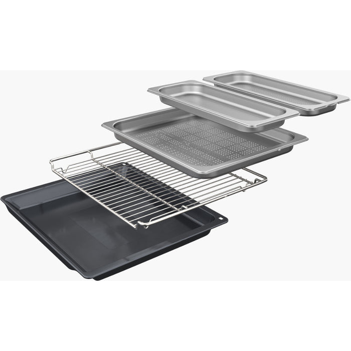 Neff N90 C24FS31G0B Compact Oven w/Steam - Black w/Graphite Trim - Unbeatable Bathrooms