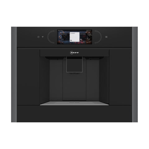 Neff N90 CL4TT11G0 2.4L Coffee Machine - Black w/Graphite Trim - Unbeatable Bathrooms