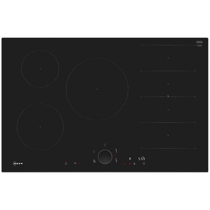 Neff N90 T69FUV4L0 Induction Hob - Black - Unbeatable Bathrooms