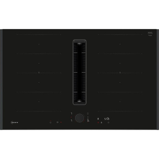 Neff N90 V68AUX4C0 80cm Venting Flex Induction Hob - Black Glass - Unbeatable Bathrooms