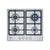 Neff N50 T26BB59N0 60cm Gas Hob - Stainless Steel - Unbeatable Bathrooms