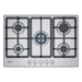 Neff N50 T27BB59N0 75cm Gas Hob - Stainless Steel - Unbeatable Bathrooms