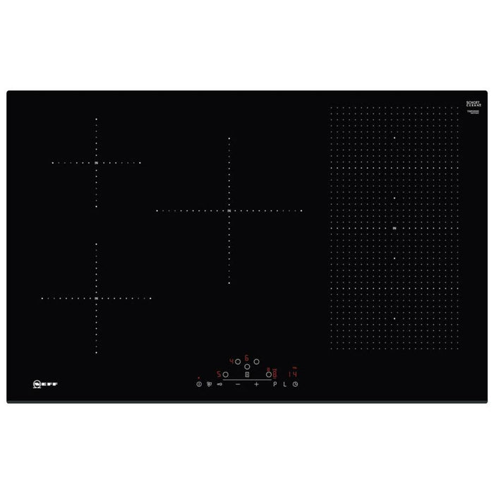 Neff N70 T58FD20X0 80cm Flex Induction Hob - Black - Unbeatable Bathrooms