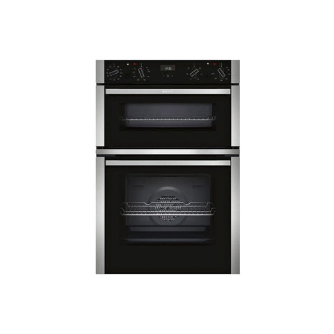 Neff N50 U1ACE5HN0B Built In Double Electric Oven - Stainless Steel - Unbeatable Bathrooms