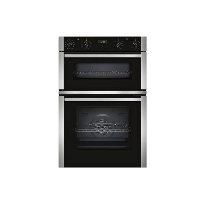 Neff N50 U1ACI5HN0B Built In Double Electric Oven - Stainless Steel - Unbeatable Bathrooms