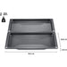 Neff Z1650BE0 2-Piece Slim Universal Enamel Pan Set - Unbeatable Bathrooms