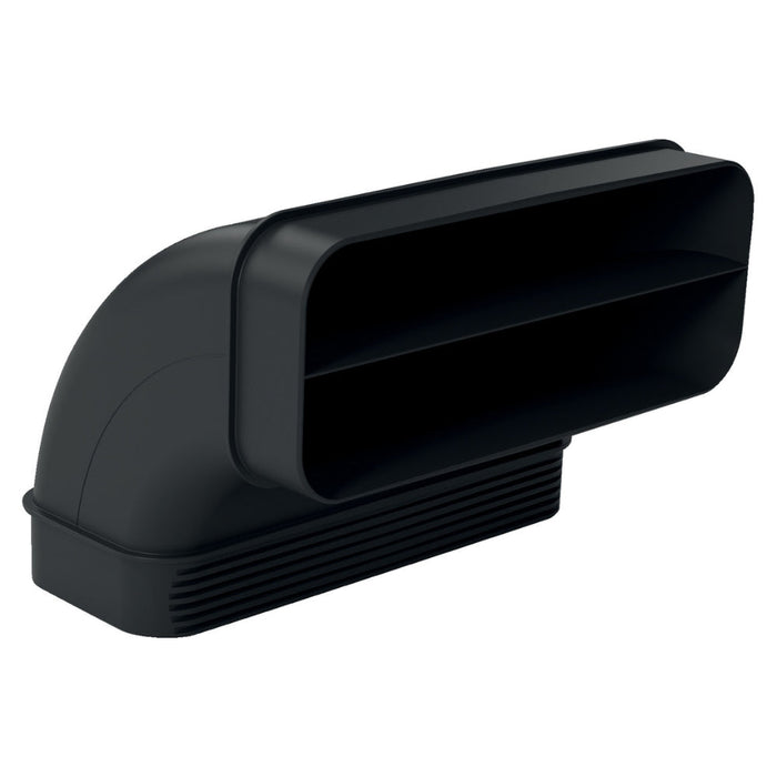Neff Z861SB2 Flat Vertical 90&deg; Bend - Black - Unbeatable Bathrooms