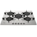 Whirlpool PMW 75D2/IXL 75cm Gas Hob - Stainless Steel - Unbeatable Bathrooms