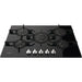Whirlpool POW 75D2/NB 75cm Gas On Glass Hob - Black - Unbeatable Bathrooms