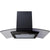 Prima PRCGH009 Curved Glass Chimney Hood - Unbeatable Bathrooms