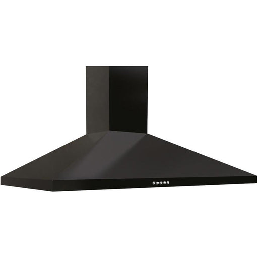 Prima Black Chimney Hood - Unbeatable Bathrooms