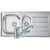 Prima 1.5B 965x500mm St/Steel Sink & Single Lever Tap Pack - Unbeatable Bathrooms