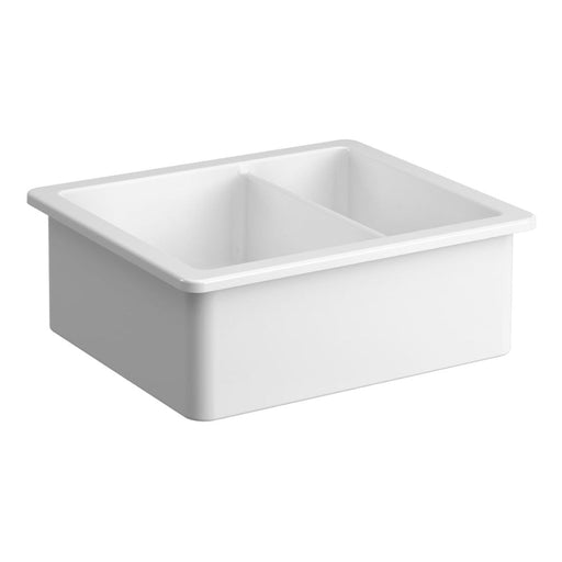 Prima 1.5B Inset Ceramic Sink (Inc. Waste) - White - Unbeatable Bathrooms