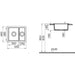 Prima 1.5B Inset Ceramic Sink (Inc. Waste) - White - Unbeatable Bathrooms
