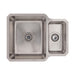 Prima+ 1.5B R25 Reversible Undermount Sink - St/Steel - Unbeatable Bathrooms