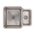 Prima+ 1.5B R25 Reversible Undermount Sink - St/Steel - Unbeatable Bathrooms
